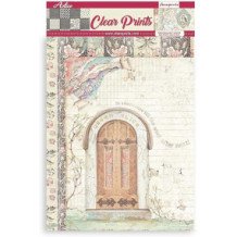 Set Acetatos A4 - 6 hojas Alice. Stamperia