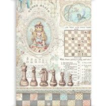 Set Acetatos A4 - 6 hojas Alice. Stamperia