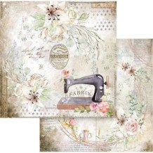 Romantic Threads. Bloc de Scrapbooking 10 hojas 30.5x30.5 (12x12 inch)
