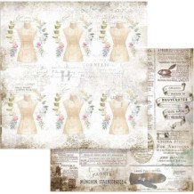 Romantic Threads. Bloc de Scrapbooking 10 hojas 30.5x30.5 (12x12 inch)