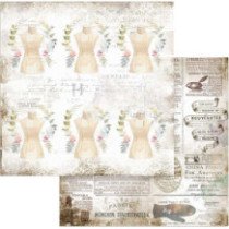 Romantic Threads. Bloc de Scrapbooking 10 hojas 30.5x30.5 (12x12 inch)