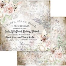 Romantic Threads. Bloc de Scrapbooking 10 hojas 20.3x20.3 (8 inch)