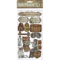 Lady Vagabond - Chipboard 15 x 30 cm