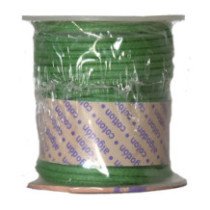 Bobina de Cordon de Algodon Encerado 2mm x 10m - Verde