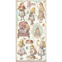 Alice through the looking glass - Collectables 10 hojas - 15x30,5 (6”x12”)