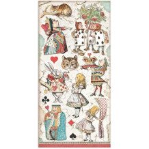 Alice through the looking glass - Collectables 10 hojas - 15x30,5 (6”x12”)