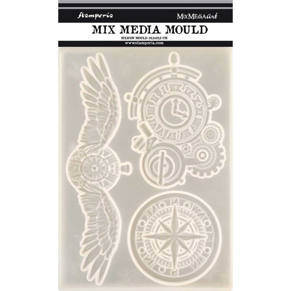 Molde de Silicona A5 Sir Vagabond Relojes y Alas - Antonis Tzanidakis