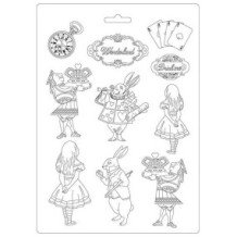 Molde flexible tamaño A4 - Drink me