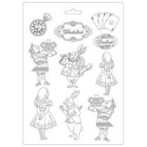 Molde flexible tamaño A4 - Drink me