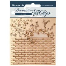 Decorative chips 14x14 cm - Alice muro