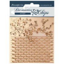 Decorative chips 14x14 cm - Alice muro