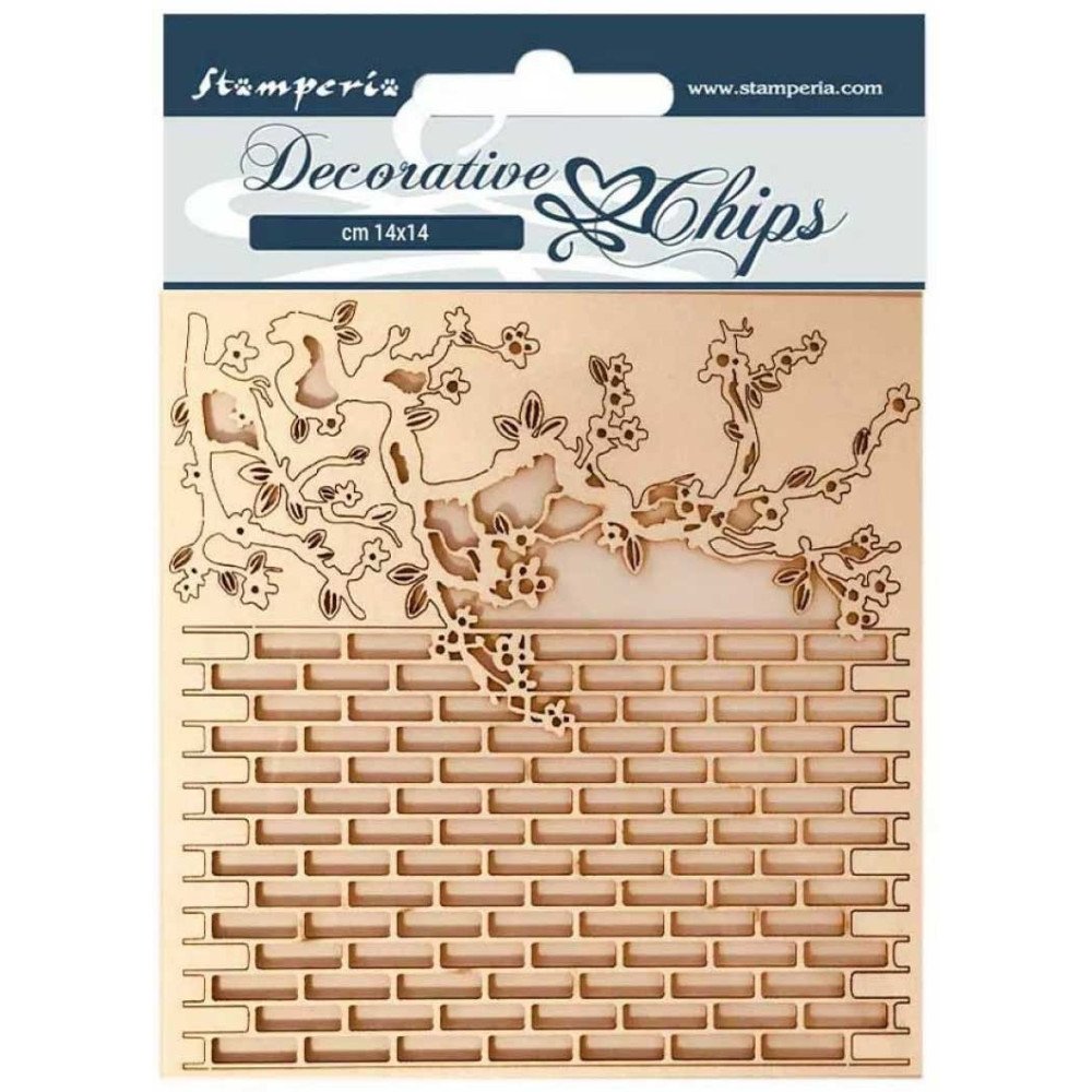 Decorative chips 14x14 cm - Alice muro