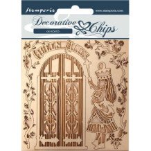 Decorative chips 14x14 cm - Reina Alice