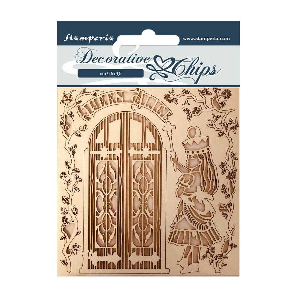 Decorative chips 14x14 cm - Reina Alice