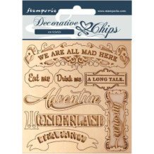 Decorative chips 14x14 cm - Alice Marcos