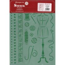 Stencil G - Romantic Threads couture