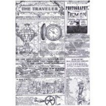 Set de Acetatos A4 - 6 hojas Fondo claro (5 impresas + 1 clara) - Antonis Tzanidakis