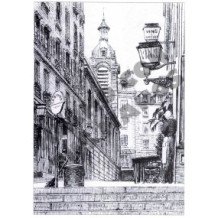 Set de Acetatos A4 - 6 hojas Fondo claro (5 impresas + 1 clara) - Antonis Tzanidakis