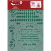 Stencil G - Romantic Threads Ángulos