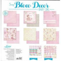 Colección de papeles decorados. Baby Girl 2. 30,5 x 30,5 cm