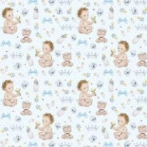 Colección de papeles decorados Baby Boy. 30,5 x 30,5 cm