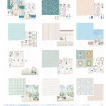 Colección Mi primera comunión Chico. Papel Scrap 12 X 12. Artis Decor