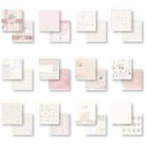 Colección Bienvenida al mundo. Papel Scrap 12 X 12. Artis Decor