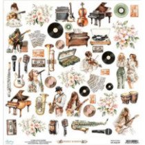 Colección Music Garden. Mintay Papers. 12x12''