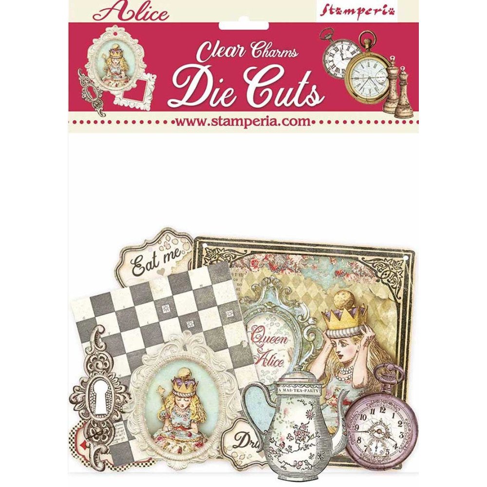 Alice Charms - Die Cuts de acetato