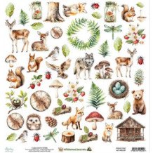 Colección Wildwood Secrets. Mintay Papers. 12x12''