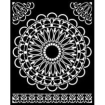 Stencil mix media cm. 20 x 25 - Atelier Encaje Redondo