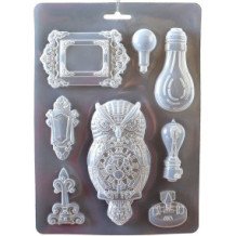 Molde flexible tamaño A4 - Sir Vagabond Buho y Recuerdos