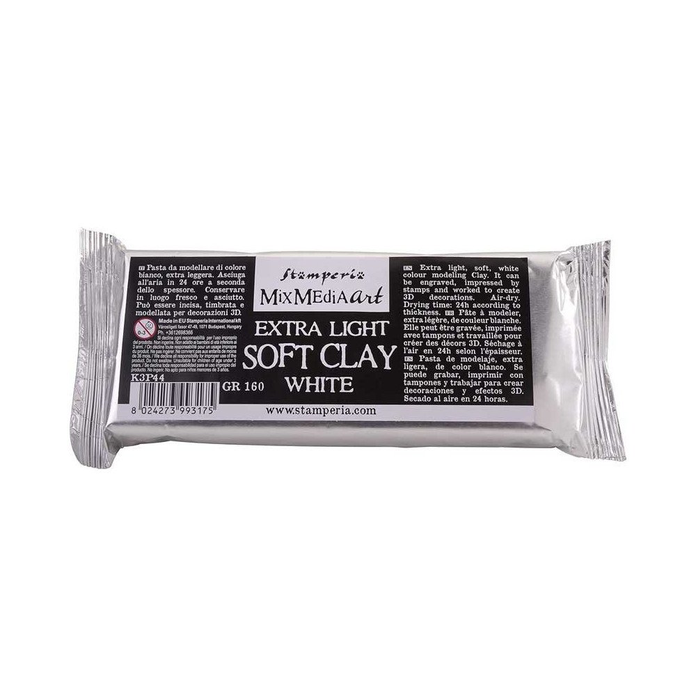 Soft Clay - Arcilla 160 gr. Blanco