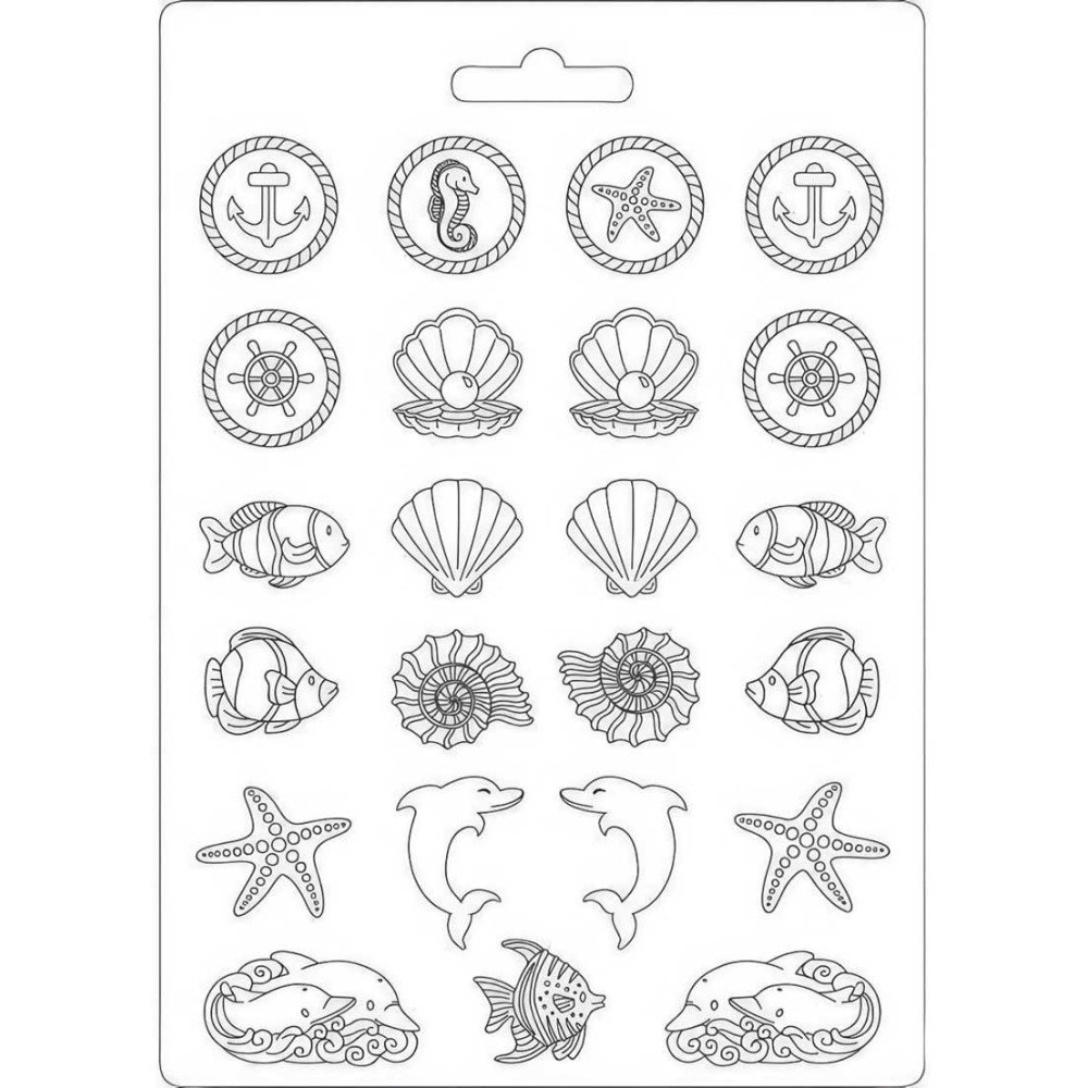 Molde flexible tamaño A4 - Sea Land