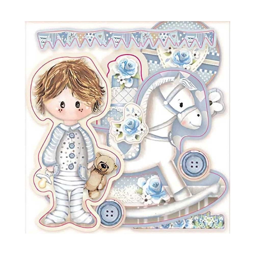 Die cuts surtido - Little Boy