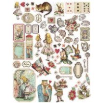 Die cuts surtido - Alice in Wonderland