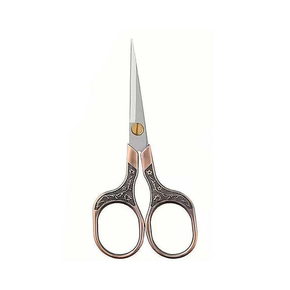 Tijeras Vintage color Bronce para costura o bordado