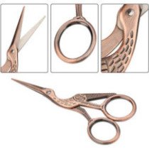 Tijeras de cigüeñas para costura o bordado