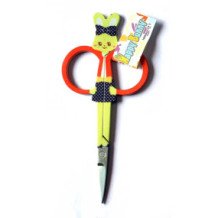 Tijera Happy Bunny Amarilla y Naranja