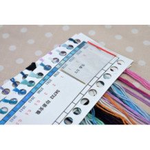 Kit de punto de Cruz Indy Wolf