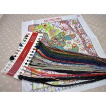 Kit de punto de Cruz The Rabbit and Carrot