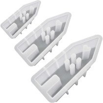 Molde Silicona Casas. 3 Tamaños