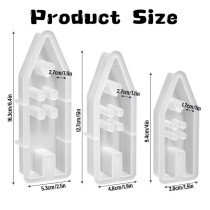 Molde Silicona Casas. 3 Tamaños