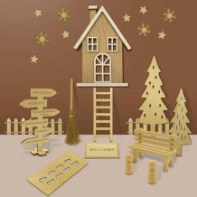 Juego de Accesorios de madera. La Casita del Duende