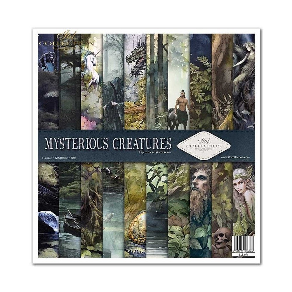Colección Mysterious Creatures. 31 x 32cm.