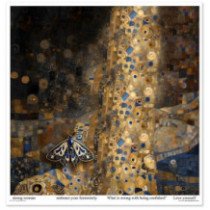 Colección Inspired by Klimt. 31 x 32cm.