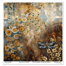 Colección Inspired by Klimt. 31 x 32cm.