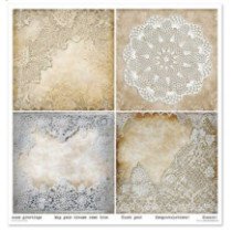 Colección Wood & Lace. 31 x 32cm.