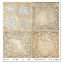 Colección Wood & Lace. 31 x 32cm.