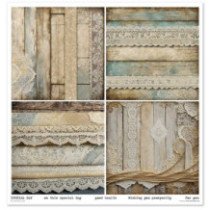 Colección Wood & Lace. 31 x 32cm.